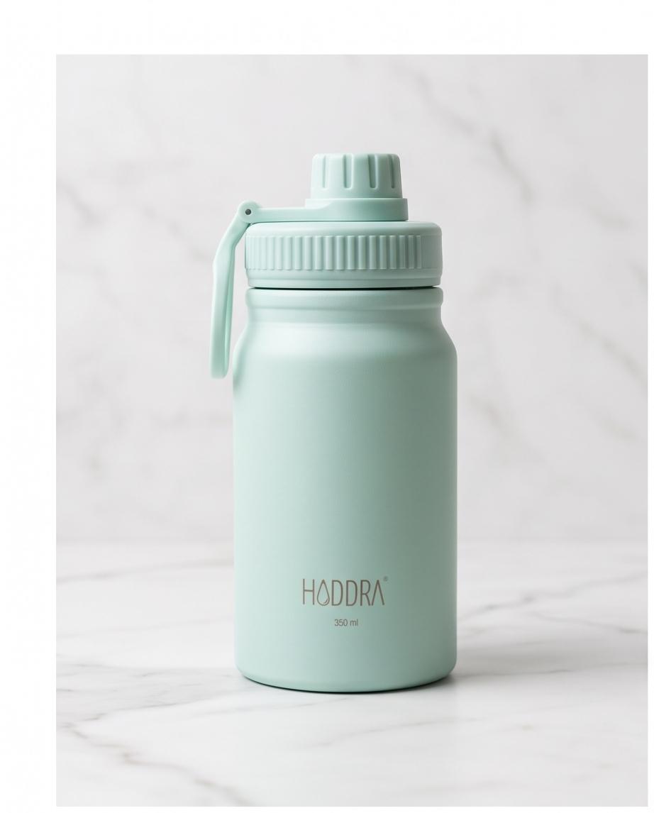 Garrafa Térmica Infantil Haddra Kids 350ml em Aço Inox