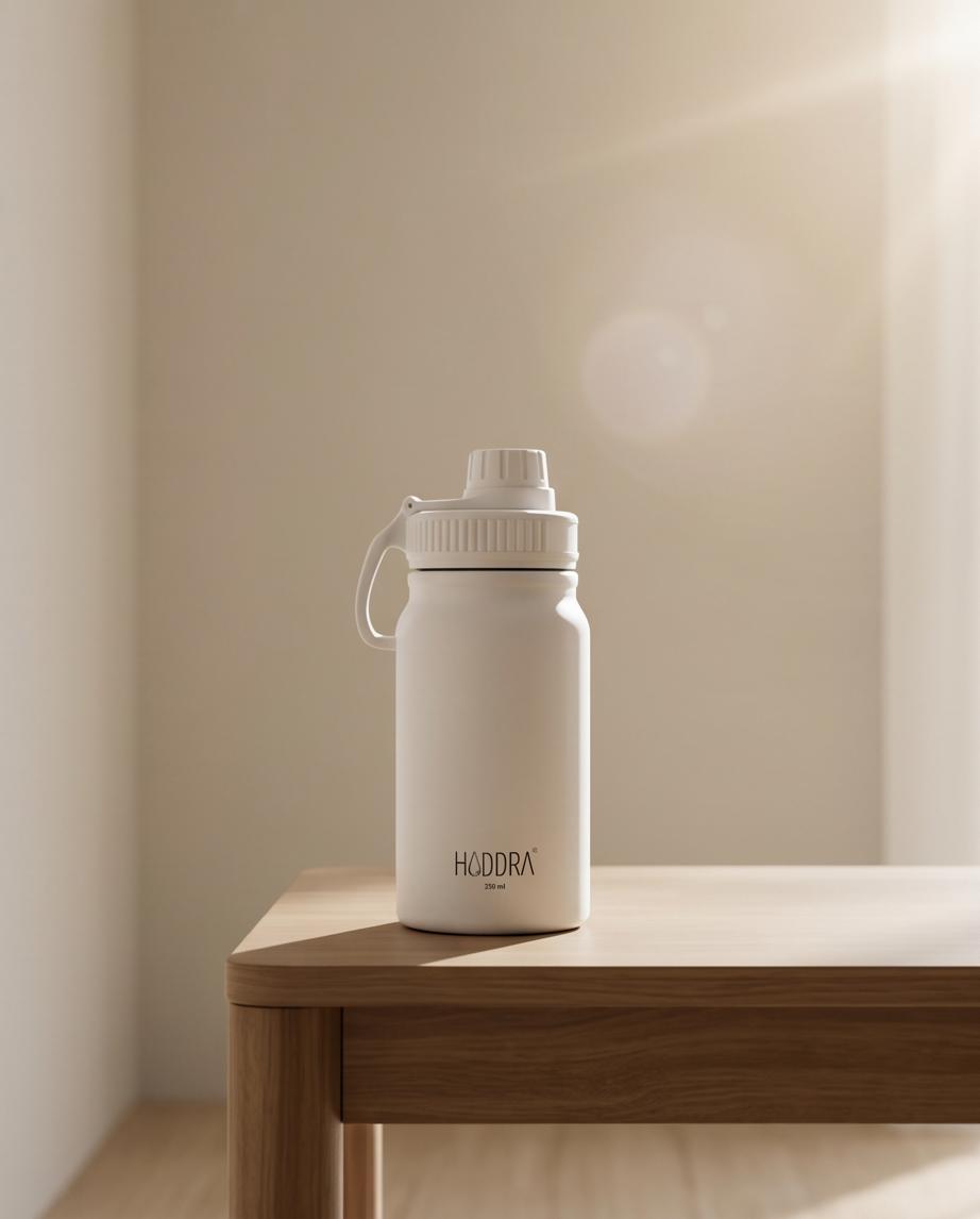 Garrafa Térmica Infantil Haddra Kids 350ml em Aço Inox