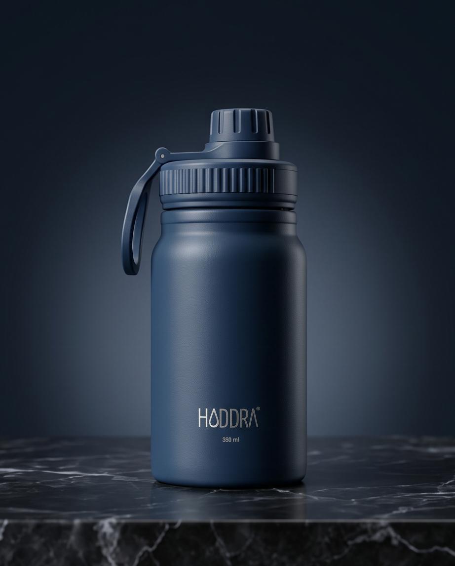 Garrafa Térmica Infantil Haddra Kids 350ml em Aço Inox