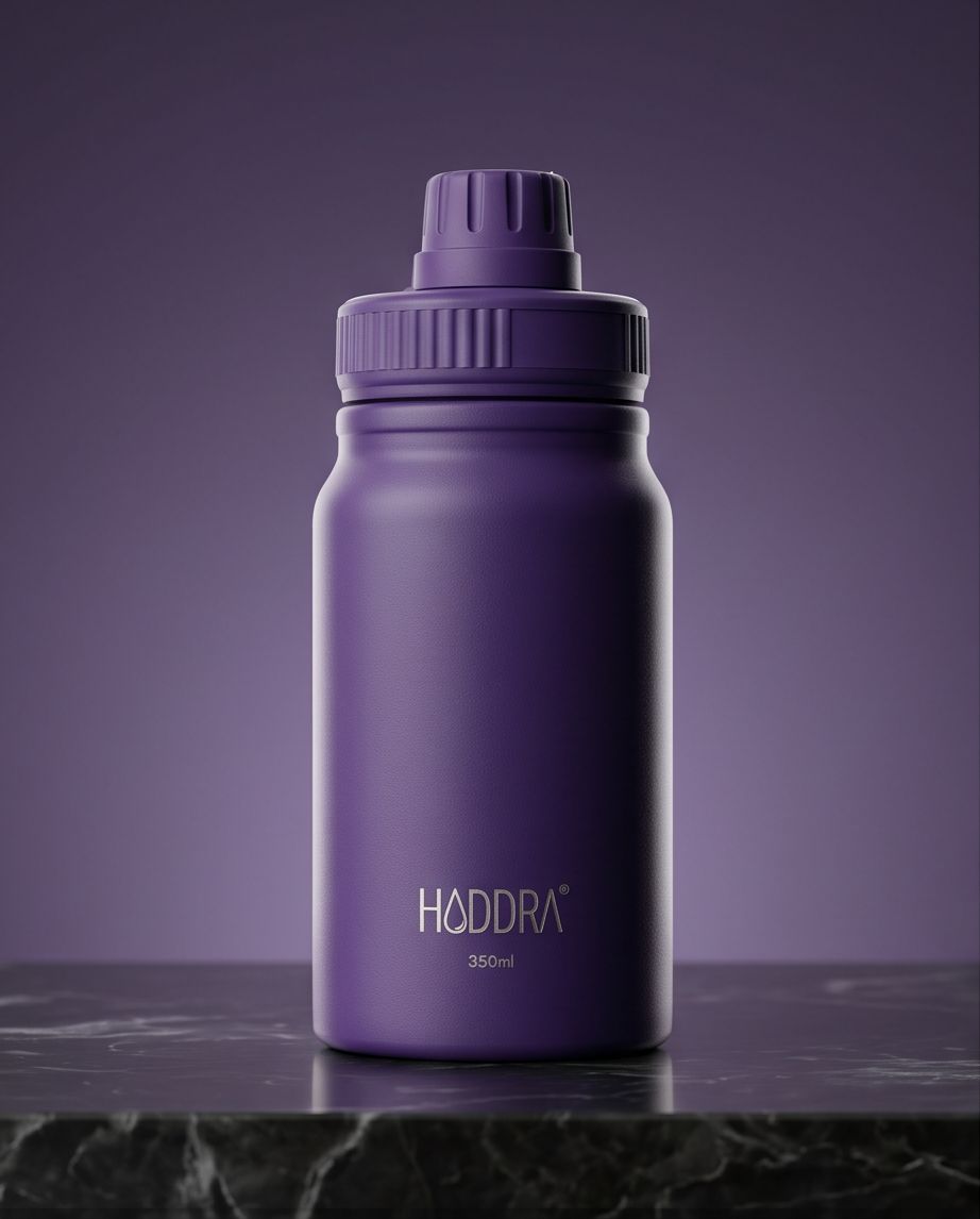 Garrafa Térmica Infantil Haddra Kids 350ml em Aço Inox
