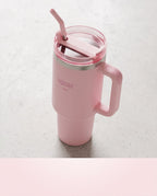 Copo Térmico Haddra 1200ml com Canudo Inox e Alça