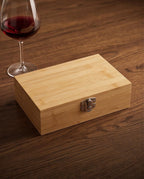 Kit Vinho com 3 peças em Caixa de madeira - Haddra Lab