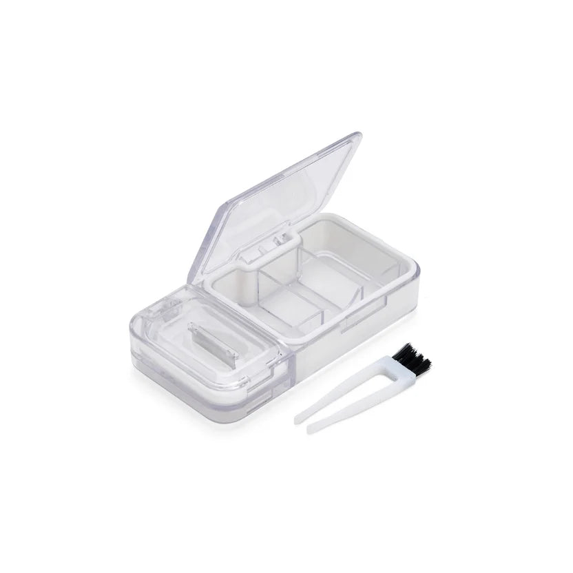Porta Comprimidos 3 in 1 com Cortador e Macerador