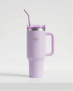 Copo Térmico Haddra 1200ml com Canudo Inox e Alça