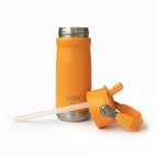 Garrafa Térmica Haddra 550ml com Canudo e Alça