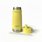 Garrafa Térmica Haddra 550ml com Canudo e Alça