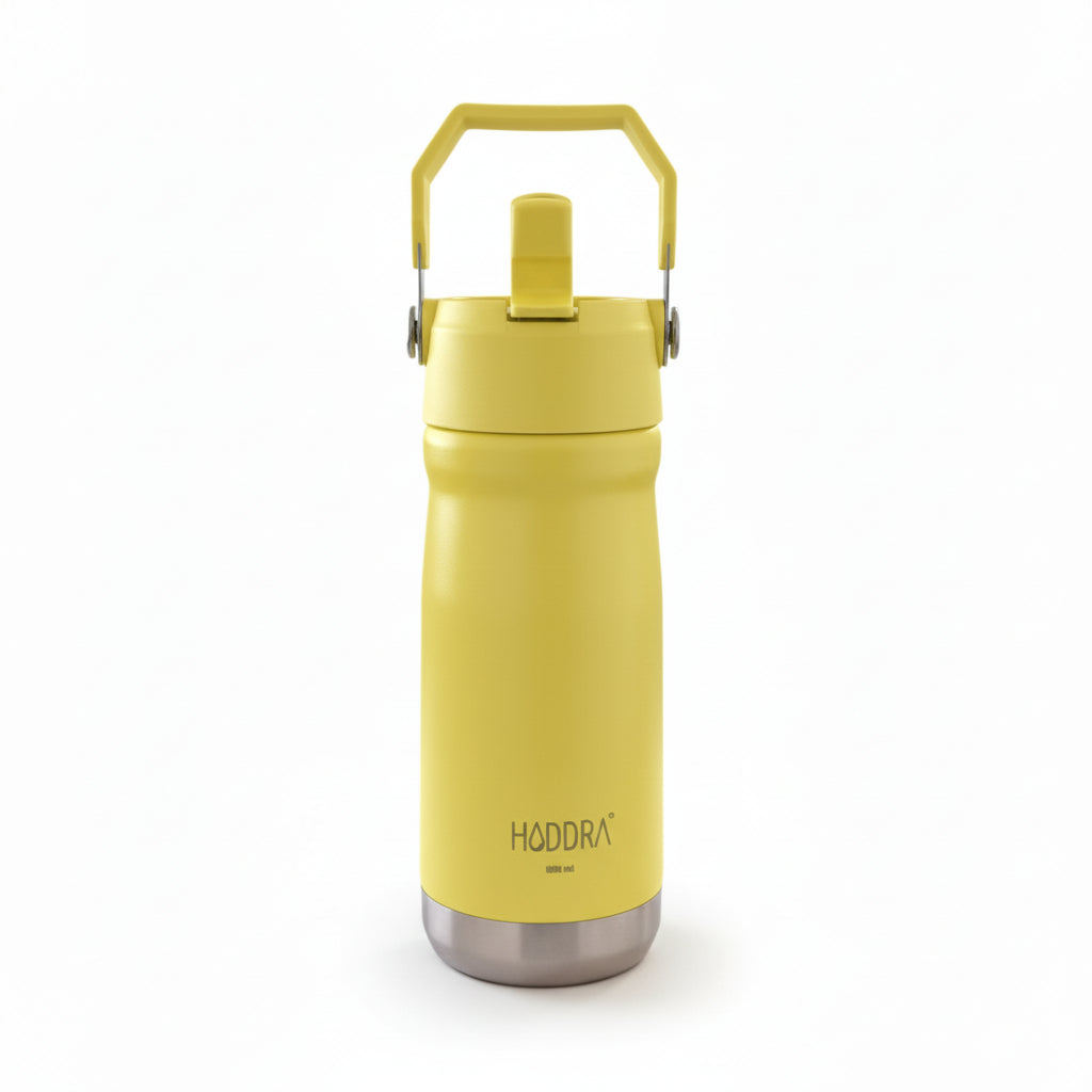 Garrafa Térmica Haddra 550ml com Canudo e Alça