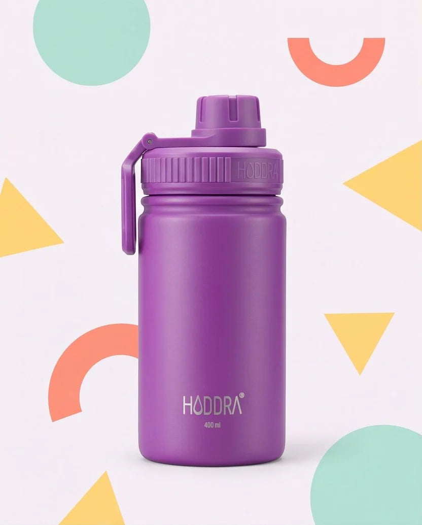 Garrafa Térmica Infantil Haddra Kids 400ml em Aço Inox